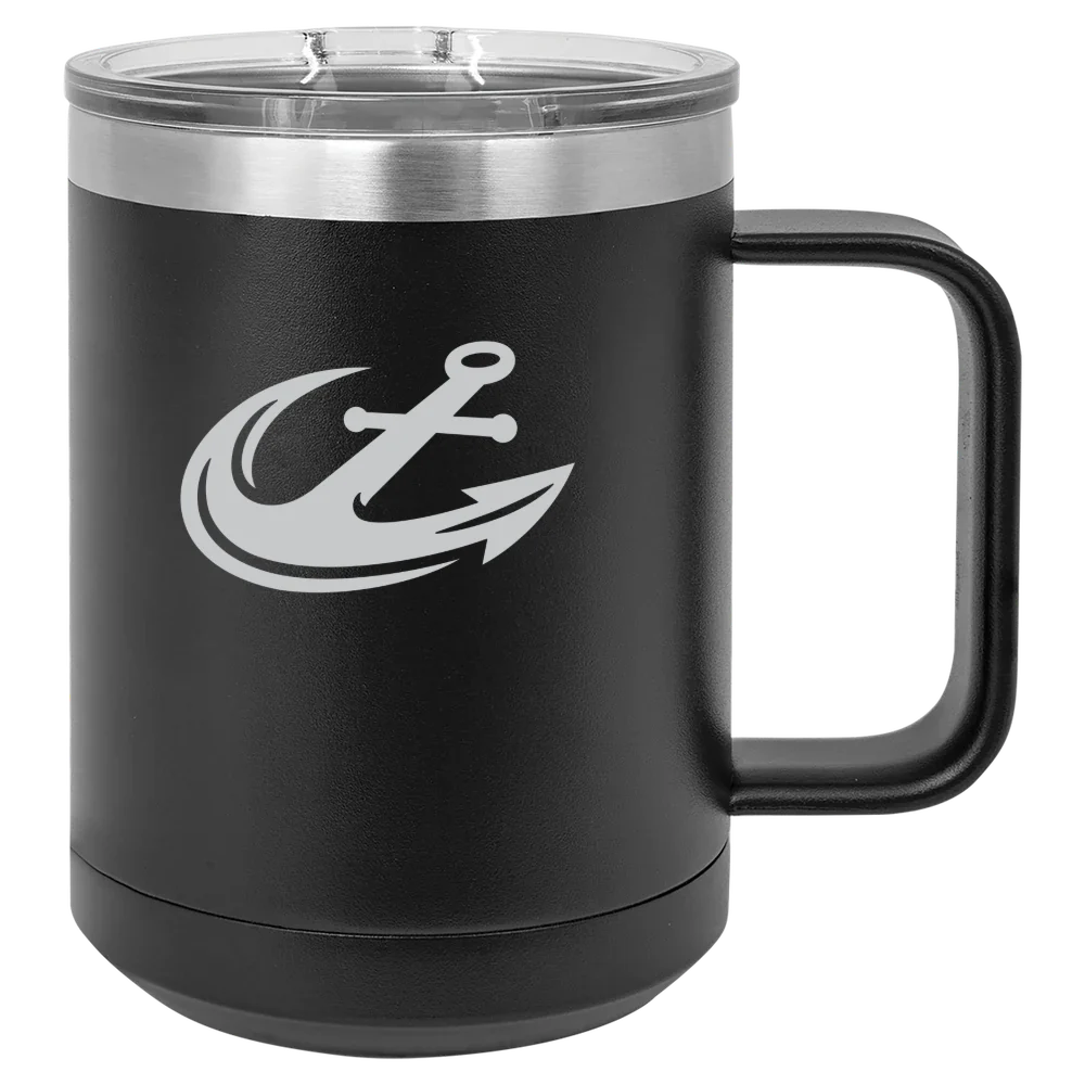 Maine Maritime Academy Polar Camel 15 oz. Mug with Slider Lid