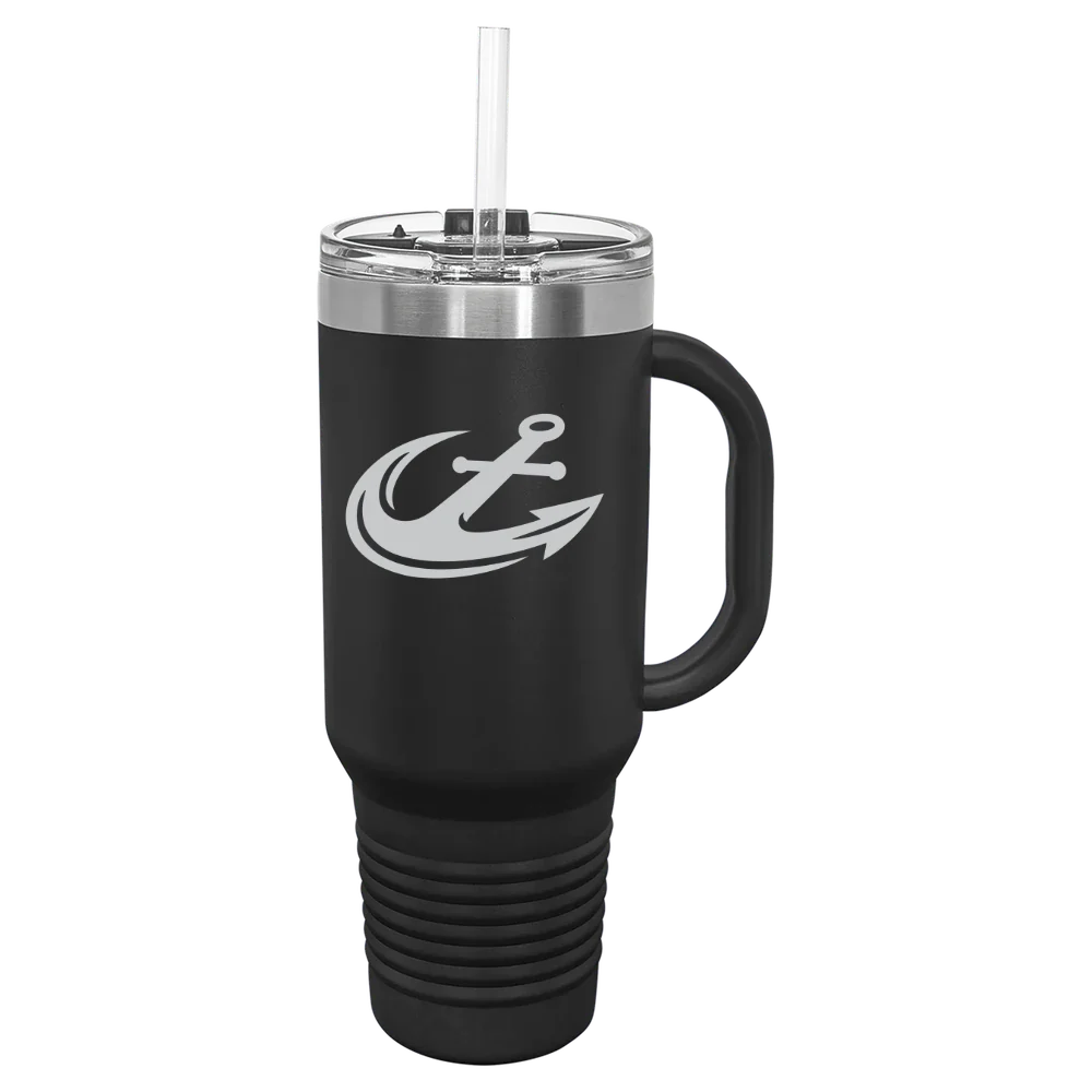 Maine Maritime Academy Polar Camel 40 oz. Travel Mug with Snap Lid & Straw