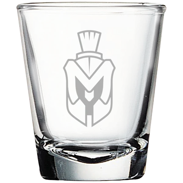 Manchester University Polar Camel 1.7 oz. Shot Glass