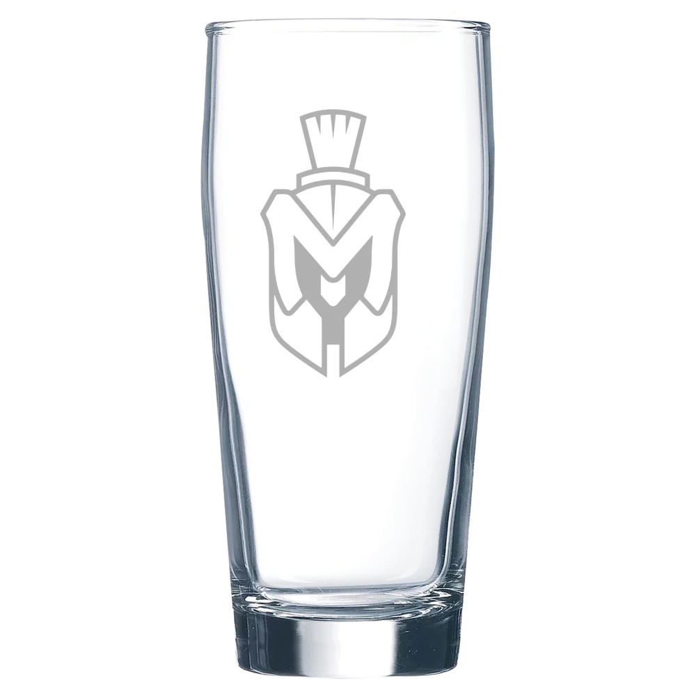Manchester University Polar Camel 16 oz. Willi Becher Beer Glass