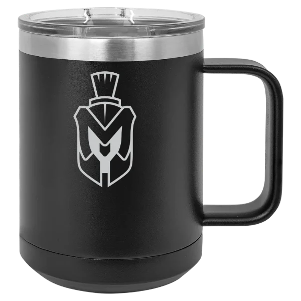 Manchester University Polar Camel 15 oz. Mug with Slider Lid