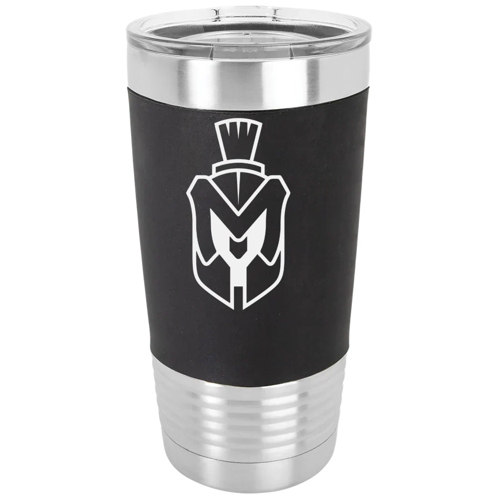 Manchester University Polar Camel 20 oz. Silicone Grip Tumbler with Standard Lid