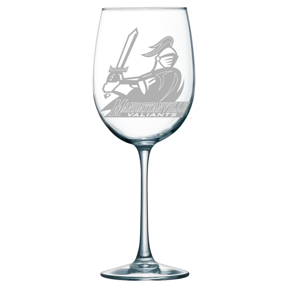Manhattanville University Polar Camel 19 oz. Wine Glass