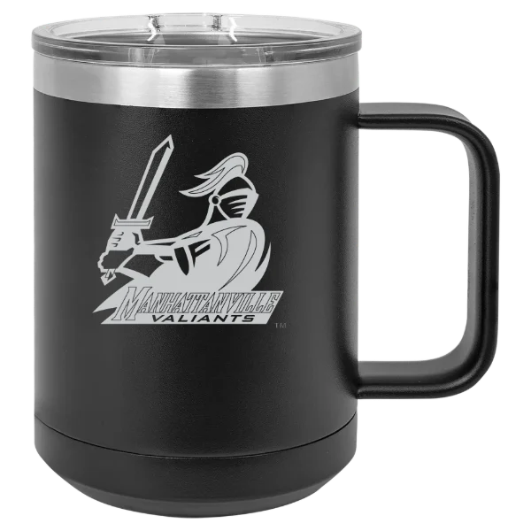Manhattanville University Polar Camel 15 oz. Mug with Slider Lid