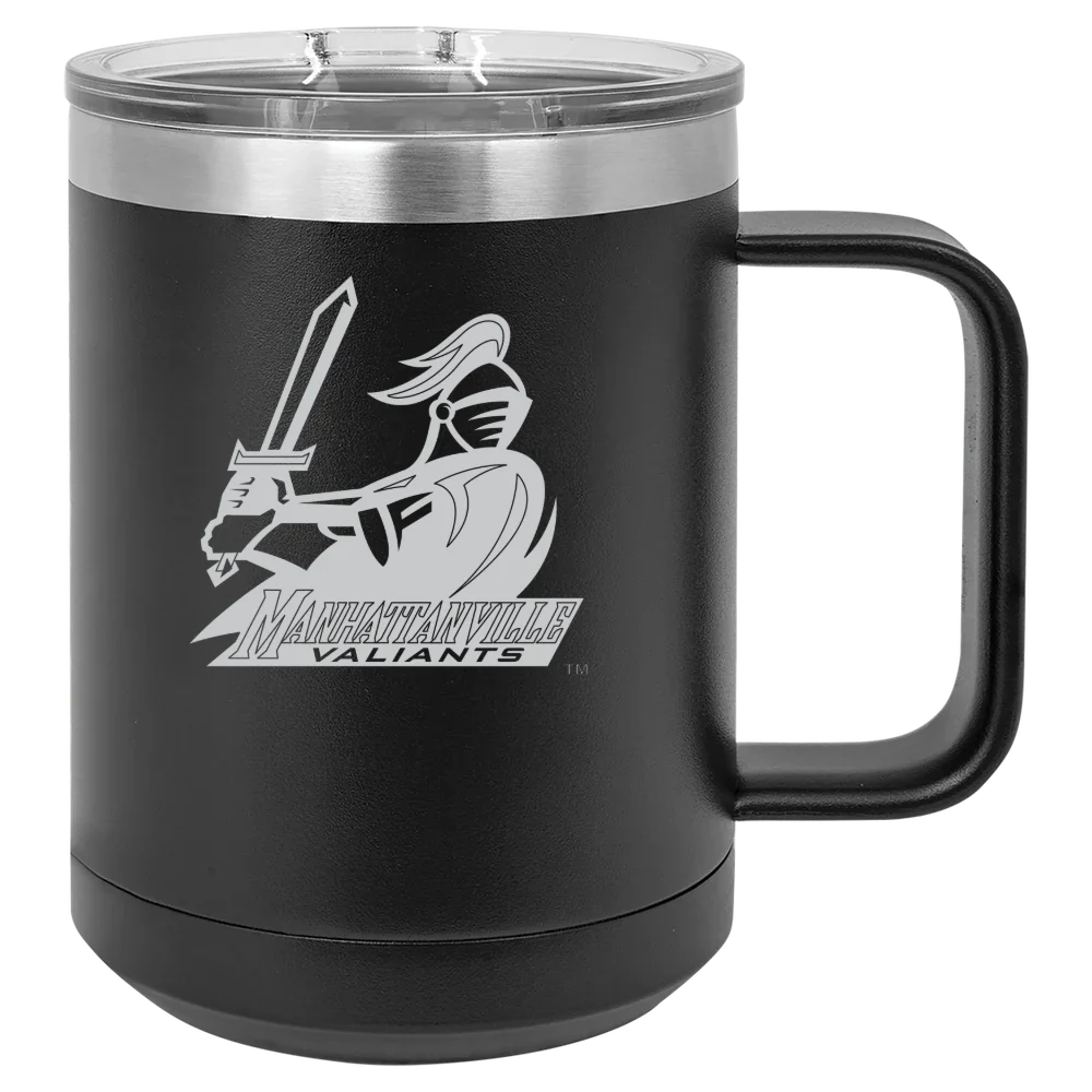 Manhattanville University Polar Camel 15 oz. Mug with Slider Lid