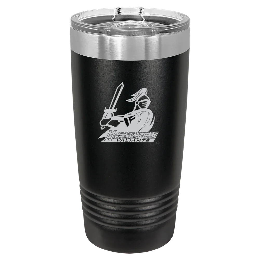 Manhattanville University Polar Camel 20 oz. Ringneck Tumbler with Slider Lid