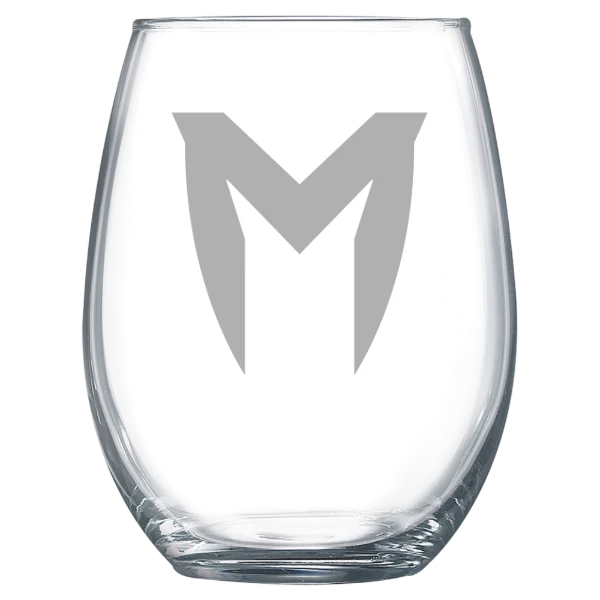 Maranatha Baptist University Polar Camel 15 oz. Stemless Wine Glass
