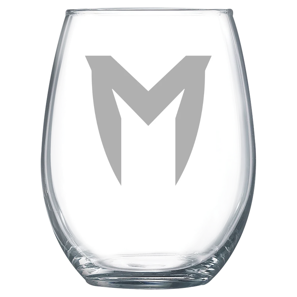 Maranatha Baptist University Polar Camel 15 oz. Stemless Wine Glass