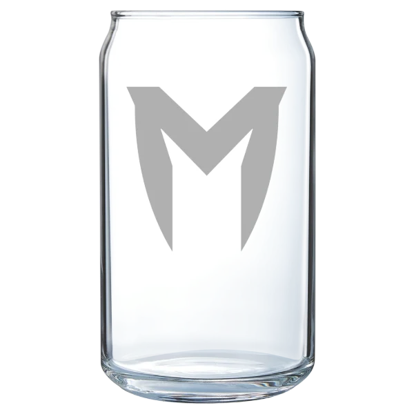 Maranatha Baptist University Polar Camel 16 oz. Can Glass