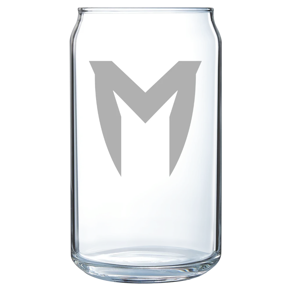 Maranatha Baptist University Polar Camel 16 oz. Can Glass