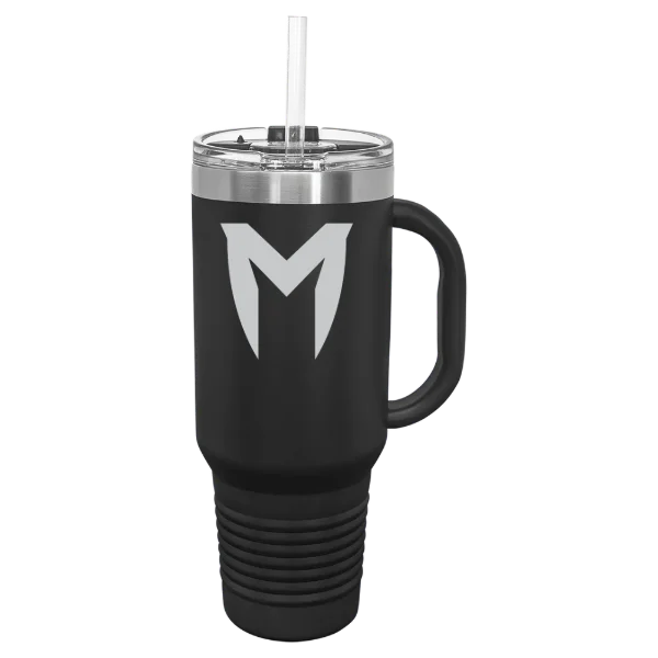 Maranatha Baptist University Polar Camel 40 oz. Travel Mug with Snap Lid & Straw