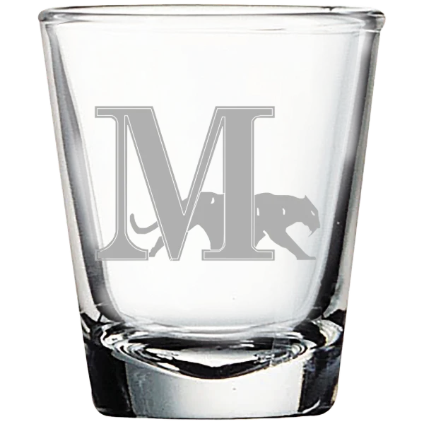 Marian University (Wisconsin) Polar Camel 1.7 oz. Shot Glass