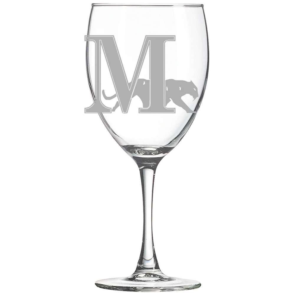 Marian University (Wisconsin) Polar Camel 10 1/2 oz. Wine Glass
