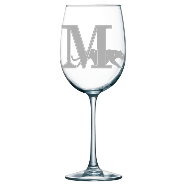 Marian University (Wisconsin) Polar Camel 19 oz. Wine Glass