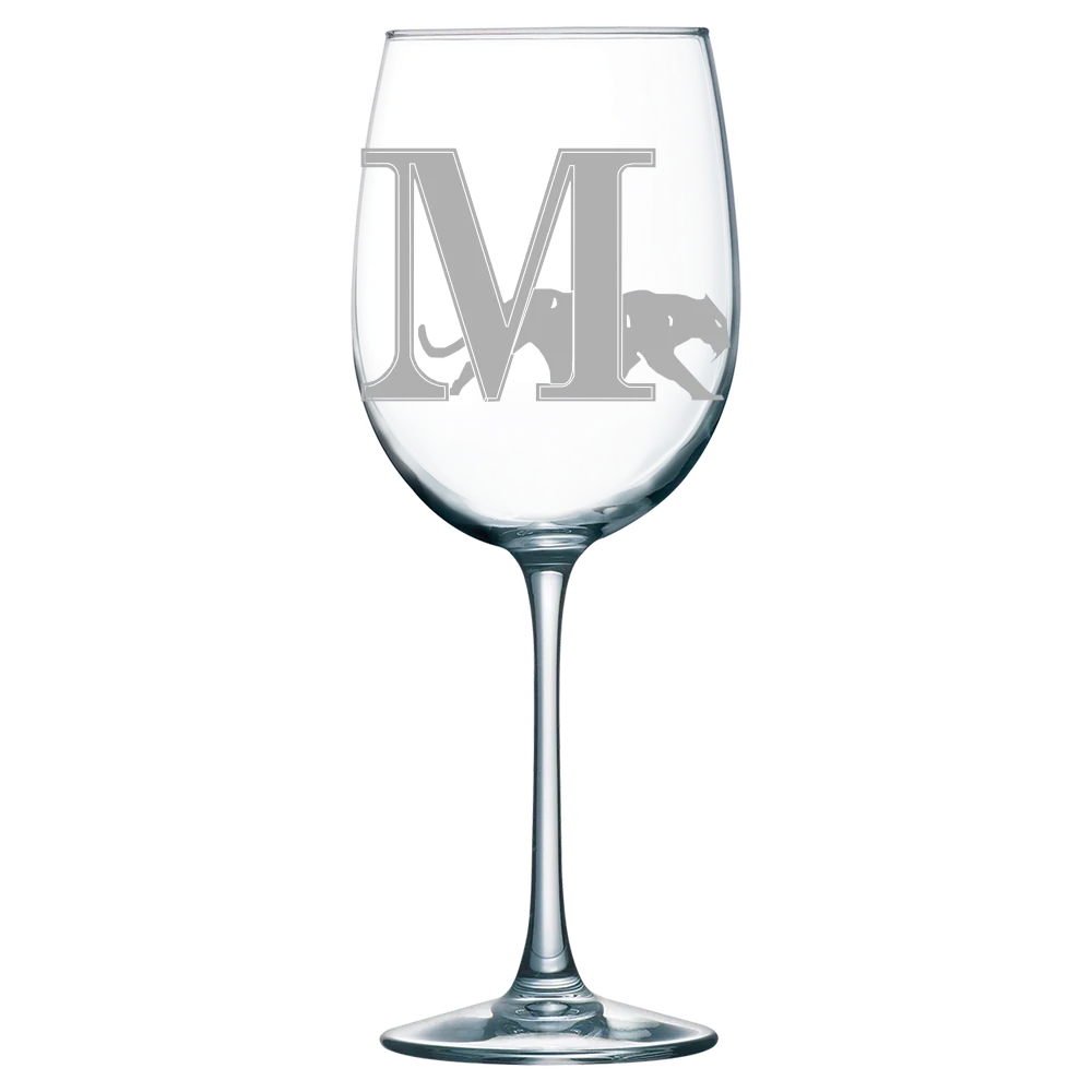Marian University (Wisconsin) Polar Camel 19 oz. Wine Glass