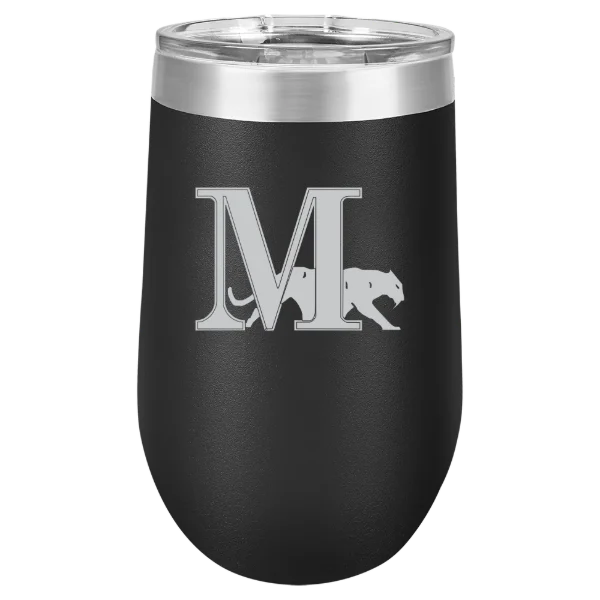 Marian University (Wisconsin) Polar Camel 16 oz. Stemless Wine Tumbler