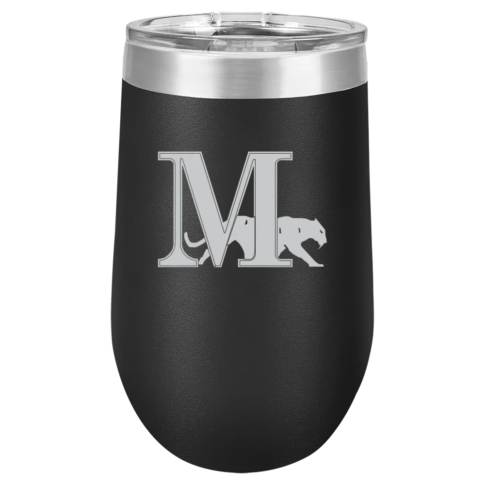 Marian University (Wisconsin) Polar Camel 16 oz. Stemless Wine Tumbler