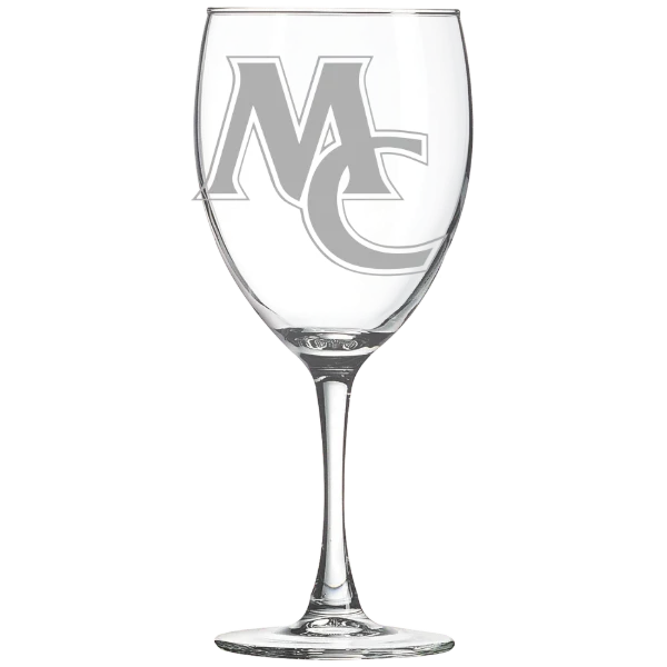 Marietta College Polar Camel 10 1/2 oz. Wine Glass
