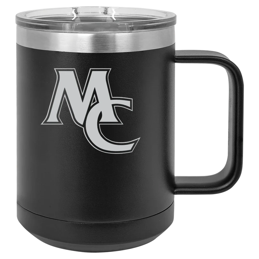 Marietta College Polar Camel 15 oz. Mug with Slider Lid
