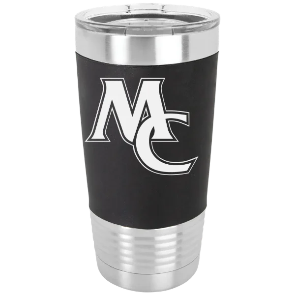 Marietta College Polar Camel 20 oz. Silicone Grip Tumbler with Standard Lid