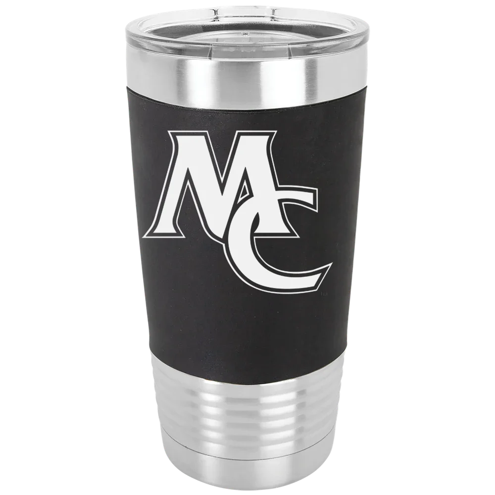 Marietta College Polar Camel 20 oz. Silicone Grip Tumbler with Standard Lid