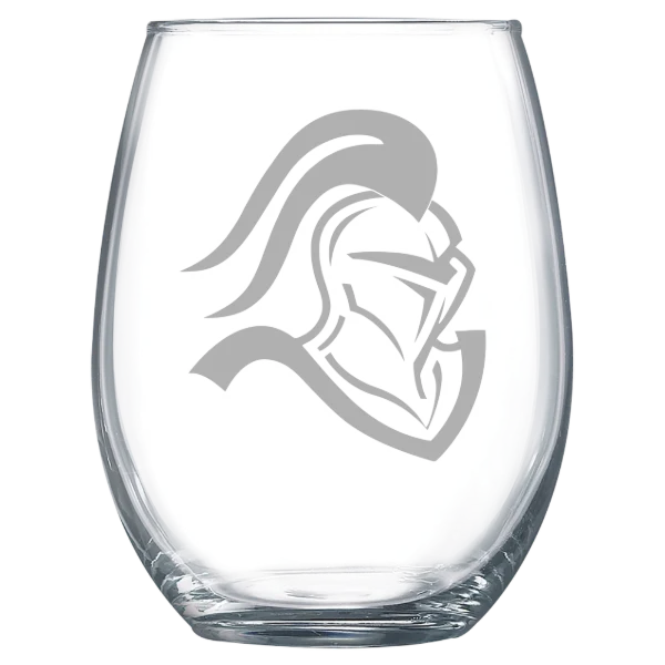 Martin Luther College Polar Camel 15 oz. Stemless Wine Glass