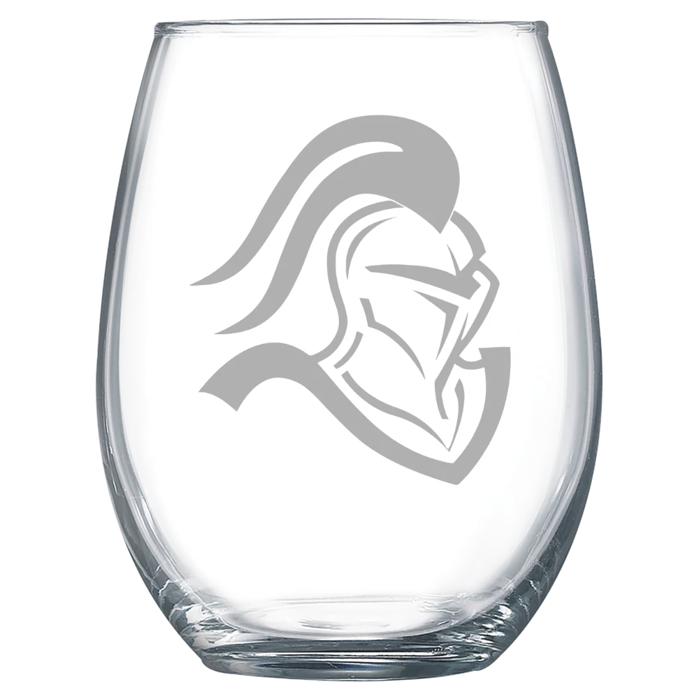 Martin Luther College Polar Camel 15 oz. Stemless Wine Glass