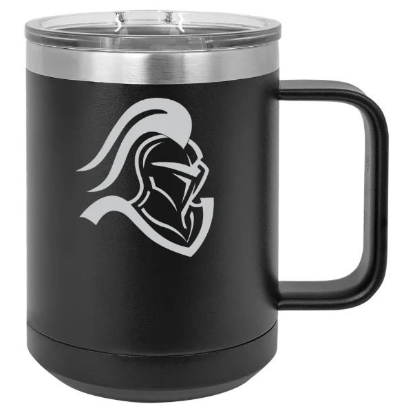 Martin Luther College Polar Camel 15 oz. Mug with Slider Lid
