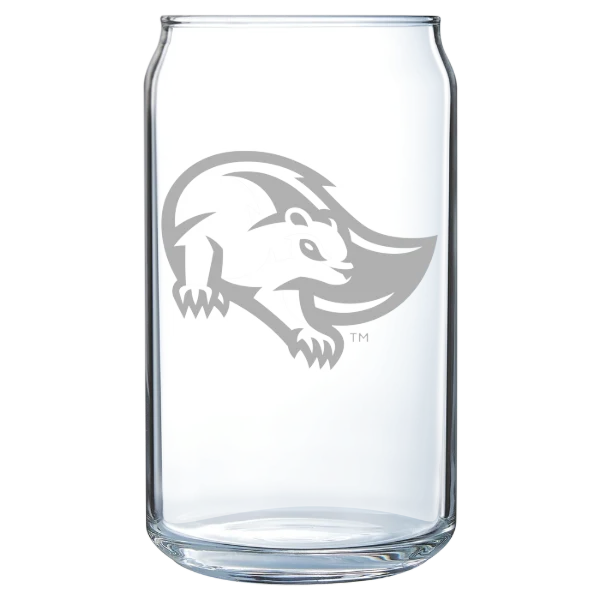 Mary Baldwin University Polar Camel 16 oz. Can Glass