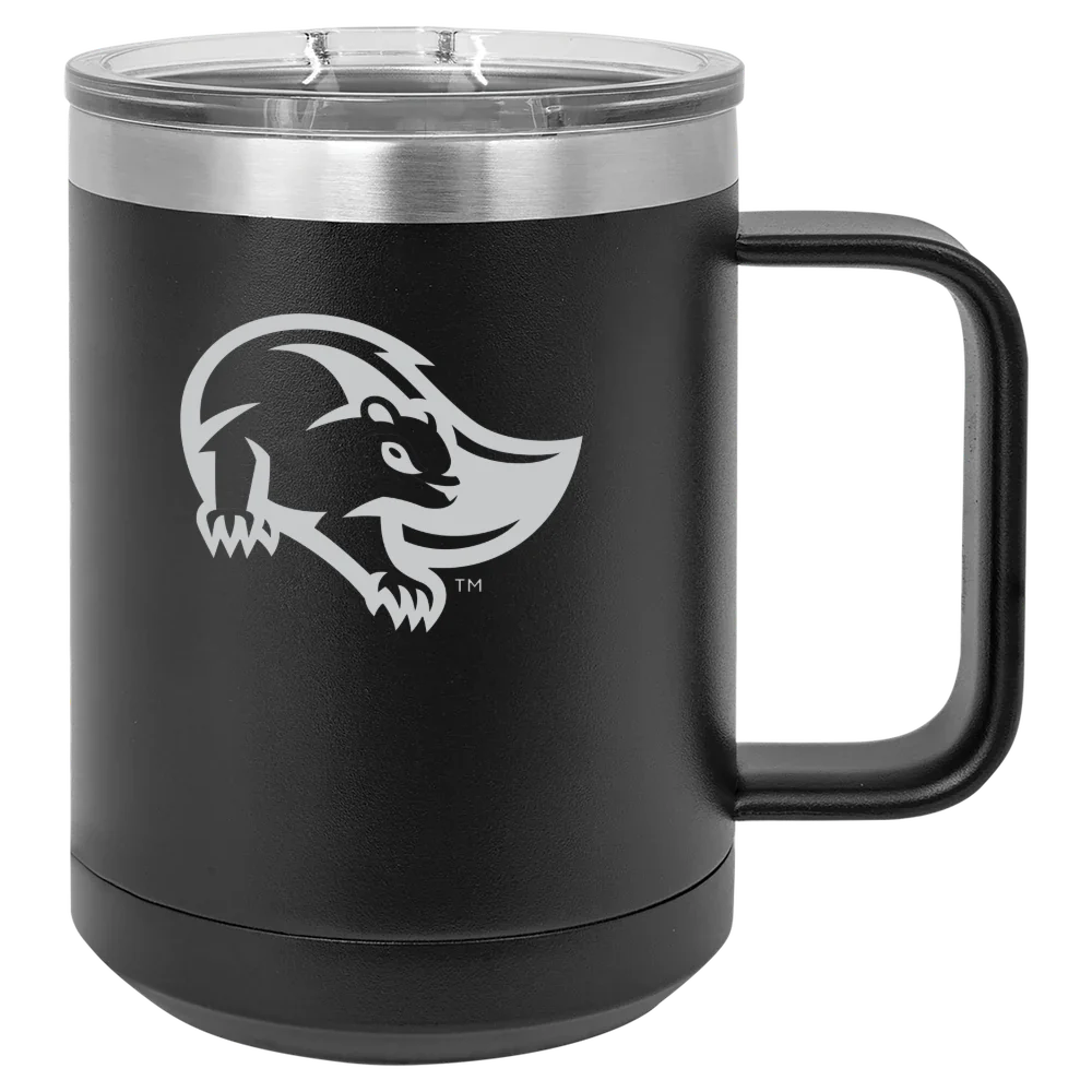 Mary Baldwin University Polar Camel 15 oz. Mug with Slider Lid