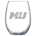 Marymount University (Virginia) Polar Camel 15 oz. Stemless Wine Glass
