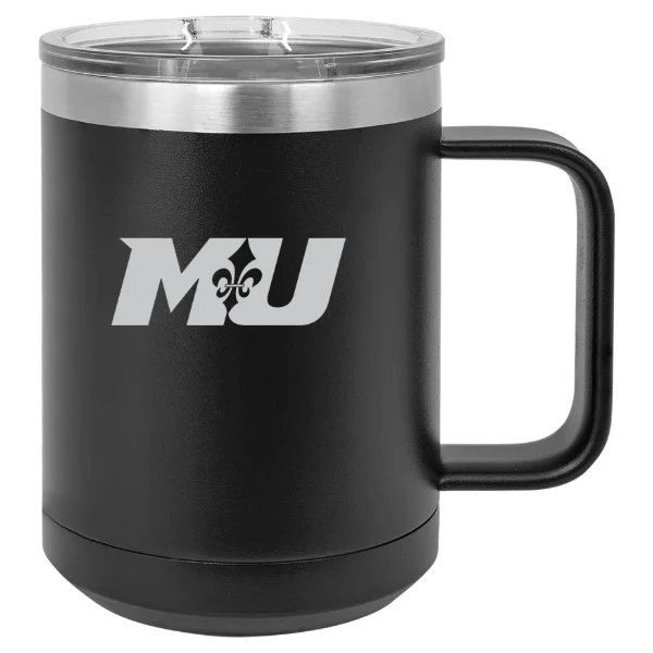 Marymount University (Virginia) Polar Camel 15 oz. Mug with Slider Lid