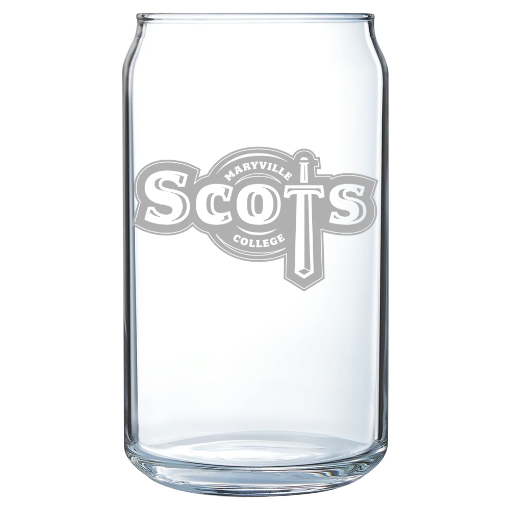 Maryville College (Tennessee) Polar Camel 16 oz. Can Glass