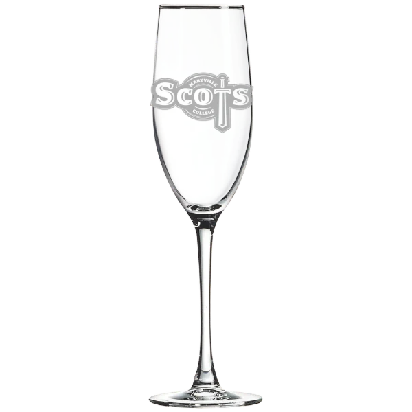 Maryville College (Tennessee) Polar Camel 8 oz. Champagne Flute