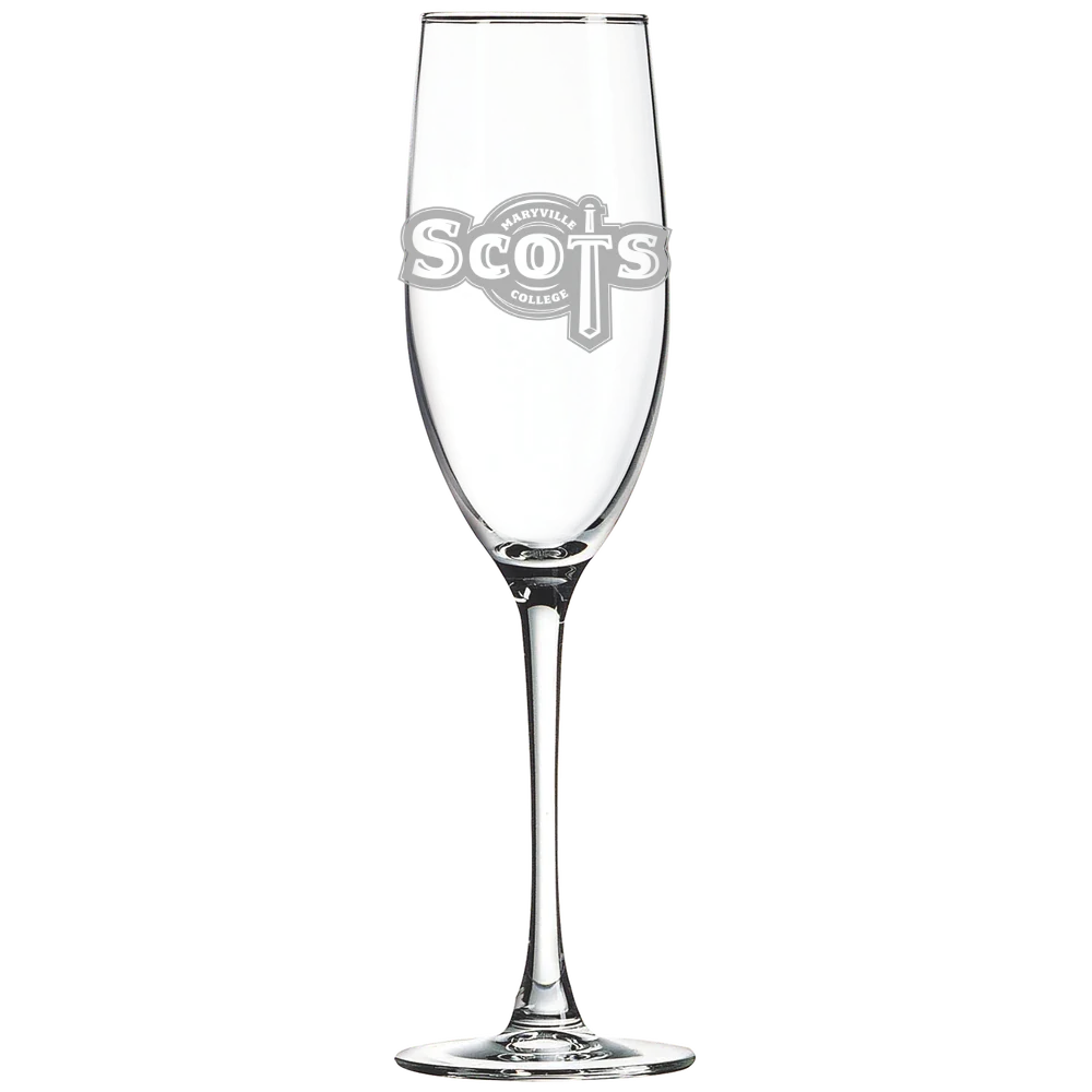 Maryville College (Tennessee) Polar Camel 8 oz. Champagne Flute