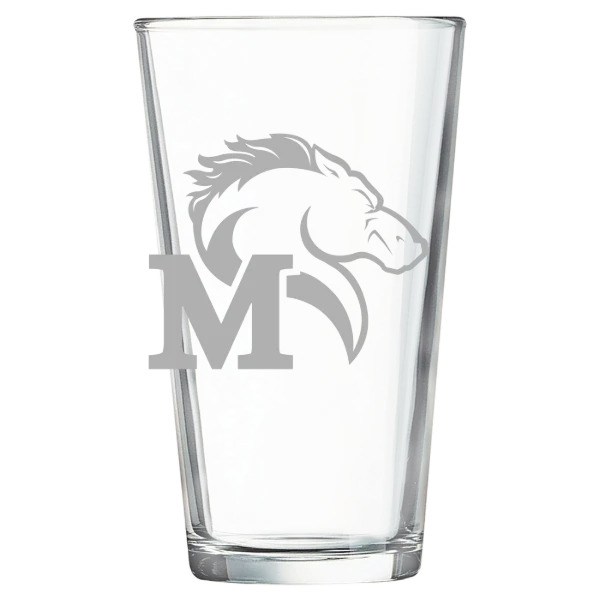 Marywood University Polar Camel 16 oz. Pint Mixing Glass