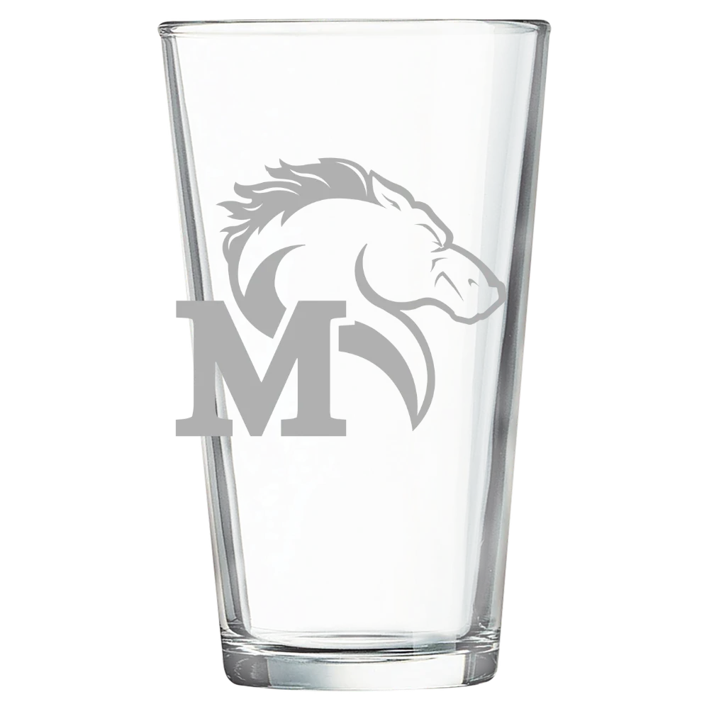 Marywood University Polar Camel 16 oz. Pint Mixing Glass