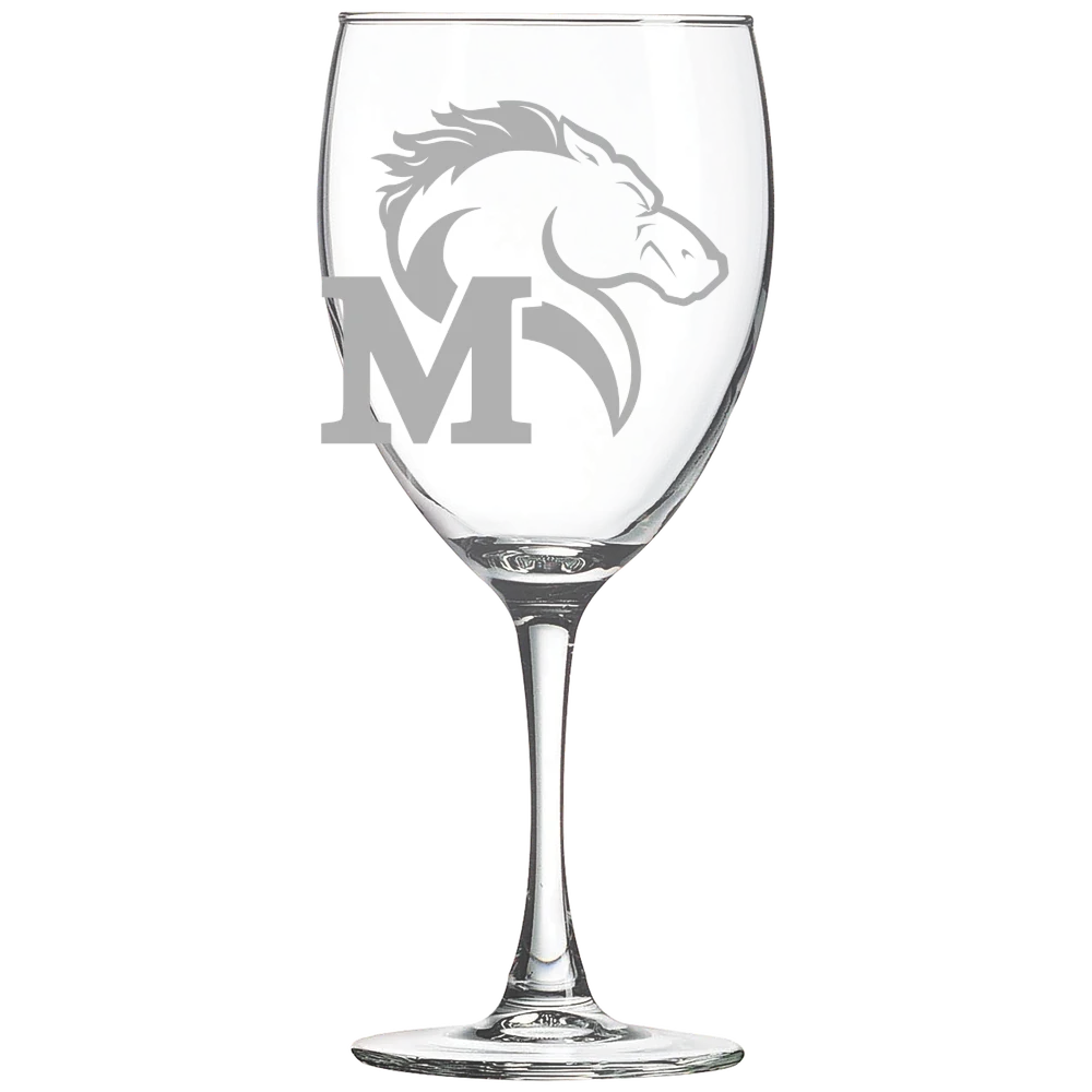 Marywood University Polar Camel 10 1/2 oz. Wine Glass