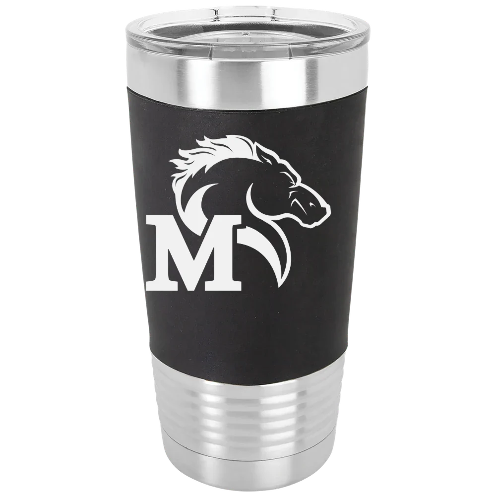 Marywood University Polar Camel 20 oz. Silicone Grip Tumbler with Standard Lid