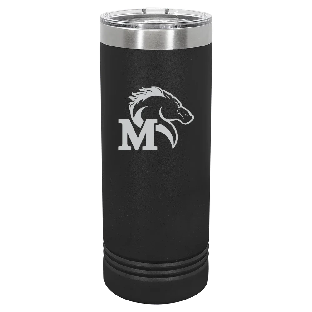Marywood University Polar Camel 22 oz. Skinny Tumbler with Slider Lid