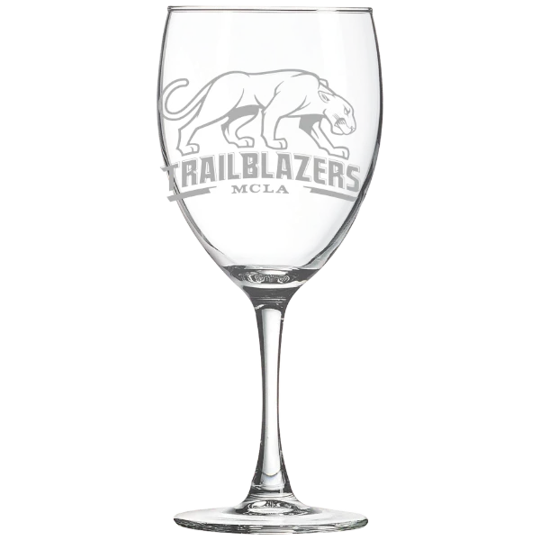 Massachusetts College of Liberal Arts Polar Camel 10 1/2 oz. Wine Glass