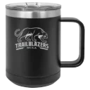 Massachusetts College of Liberal Arts Polar Camel 15 oz. Mug with Slider Lid