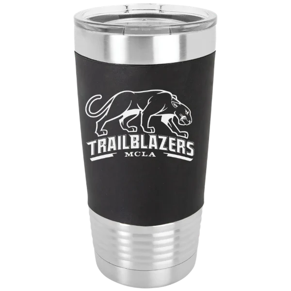Massachusetts College of Liberal Arts Polar Camel 20 oz. Silicone Grip Tumbler with Standard Lid