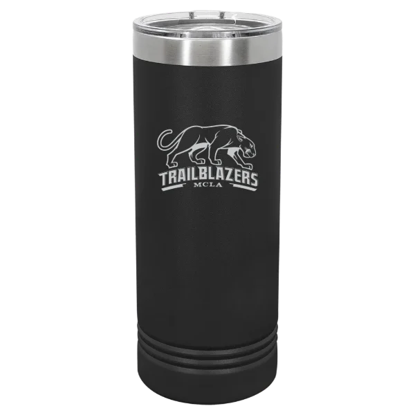 Massachusetts College of Liberal Arts Polar Camel 22 oz. Skinny Tumbler with Slider Lid