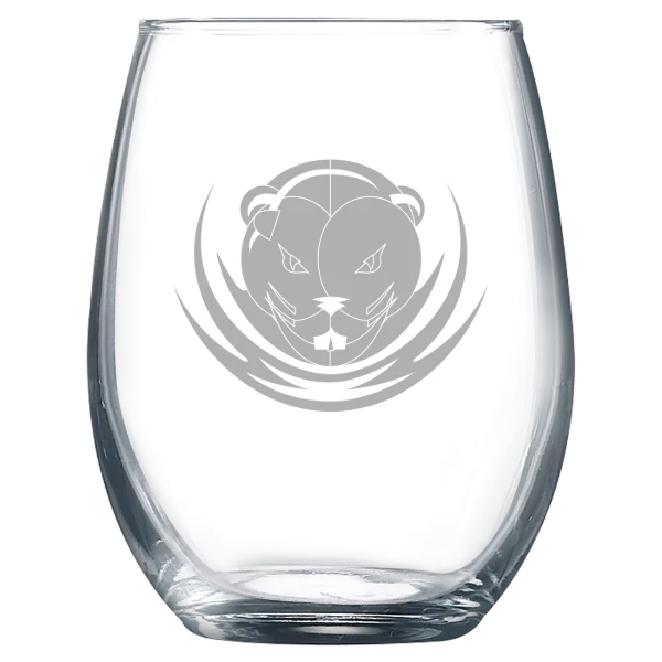 Massachusetts Institute of Technology Polar Camel 9 oz. Stemless Wine Glass