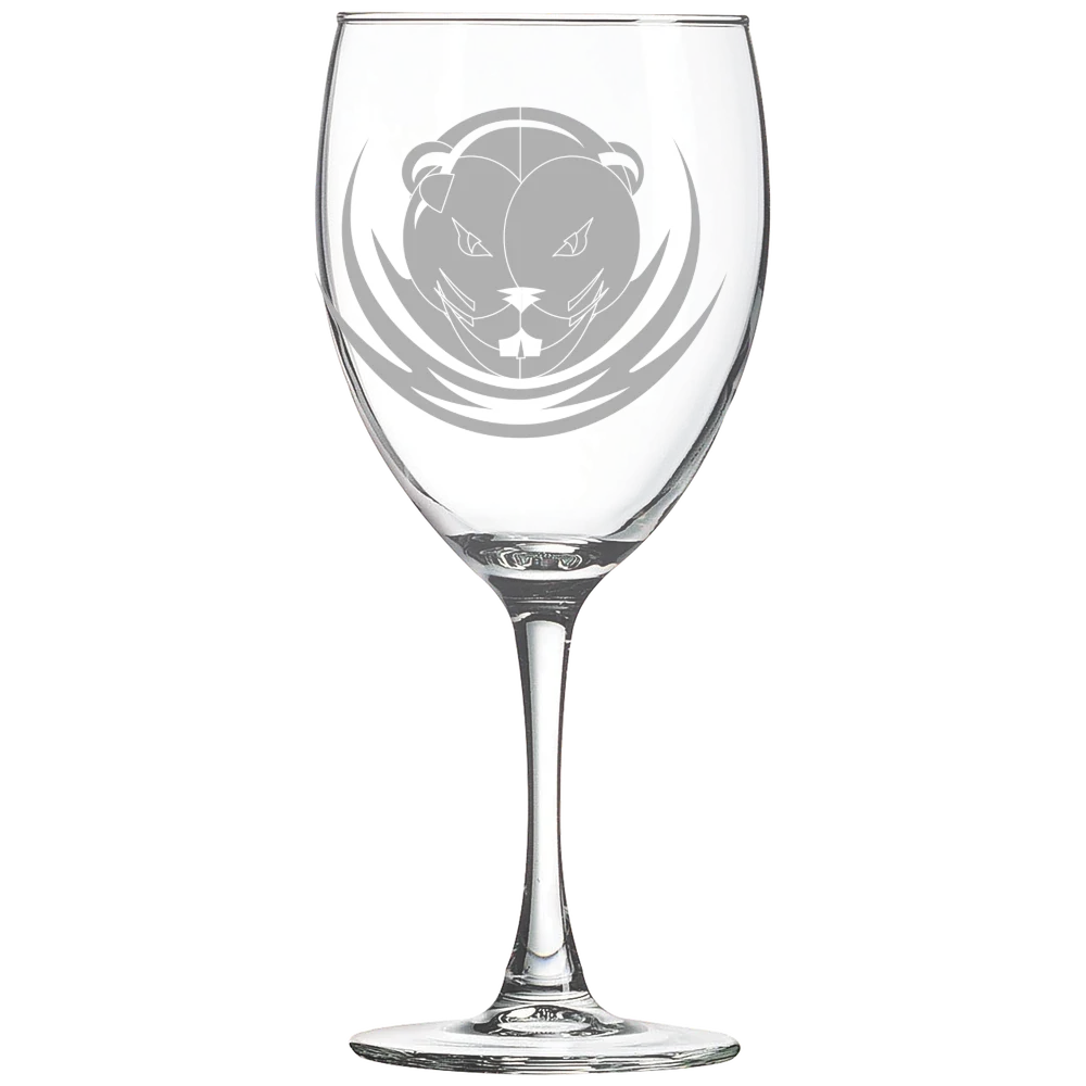 Massachusetts Institute of Technology Polar Camel 10 1/2 oz. Wine Glass