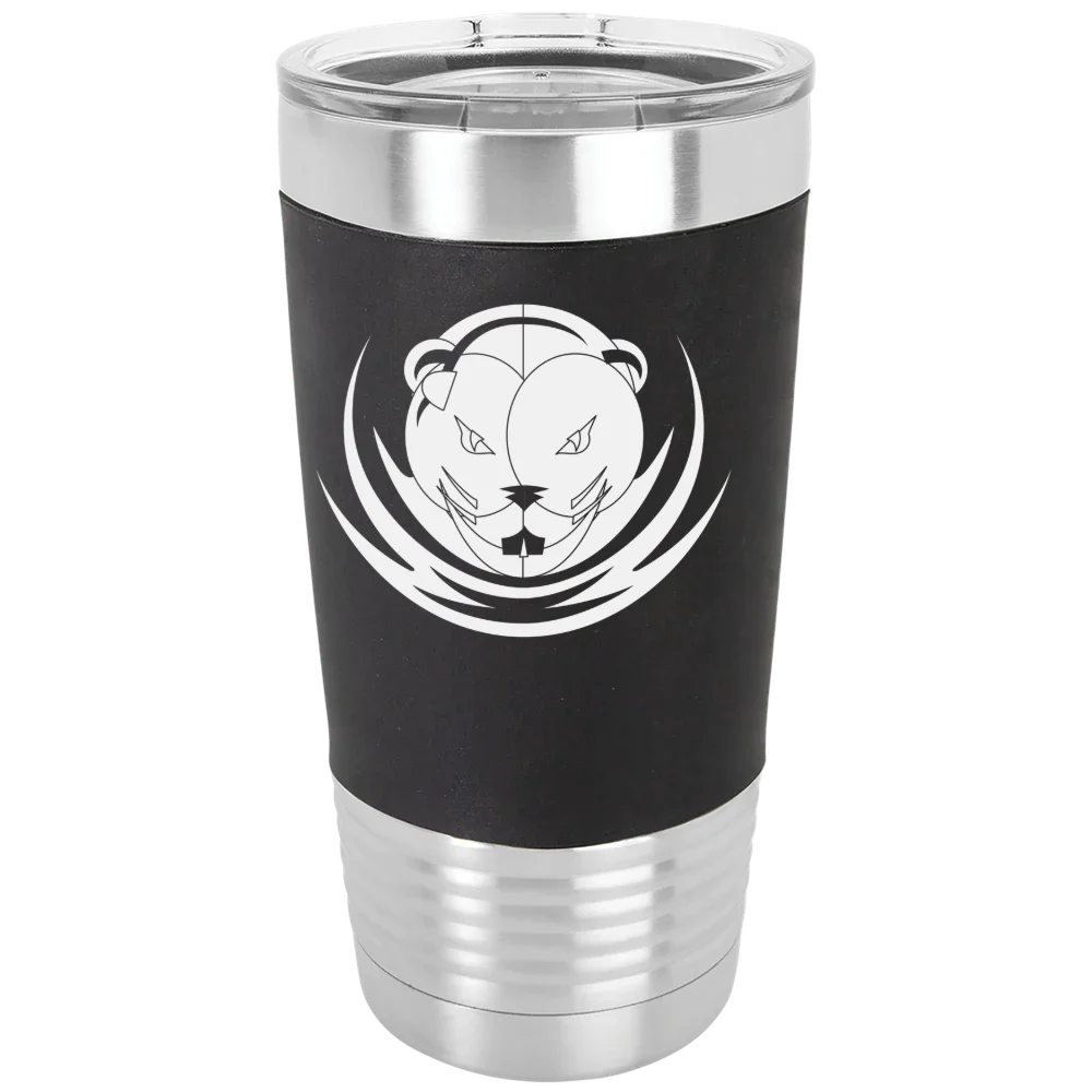Massachusetts Institute of Technology Polar Camel 20 oz. Silicone Grip Tumbler with Standard Lid