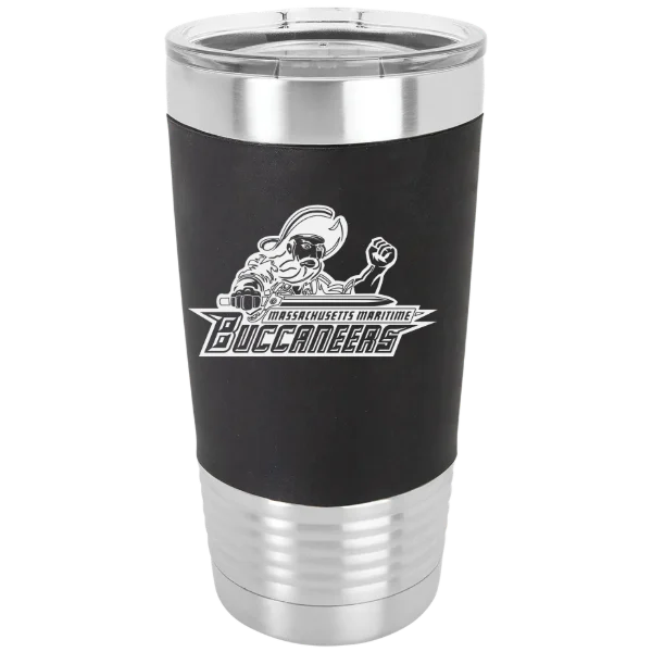 Massachusetts Maritime Academy Polar Camel 20 oz. Silicone Grip Tumbler with Standard Lid