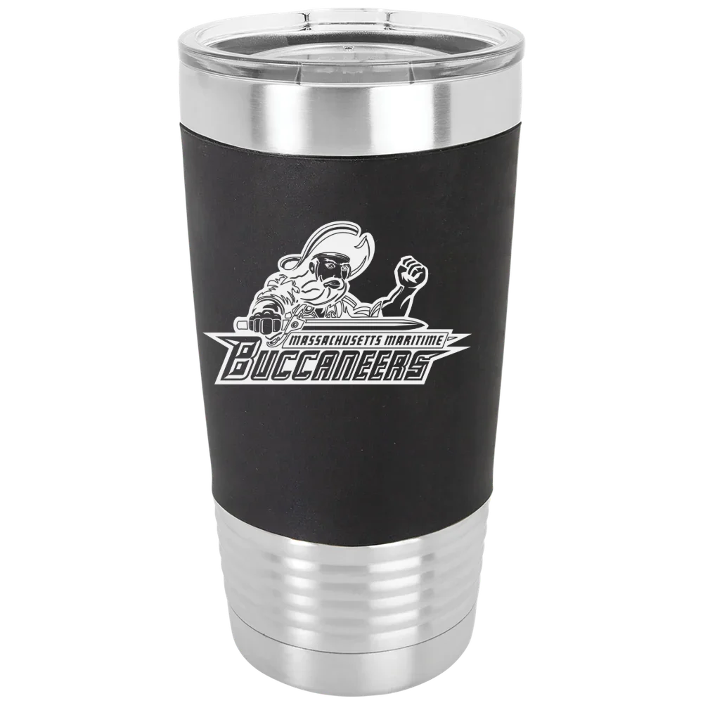 Massachusetts Maritime Academy Polar Camel 20 oz. Silicone Grip Tumbler with Standard Lid