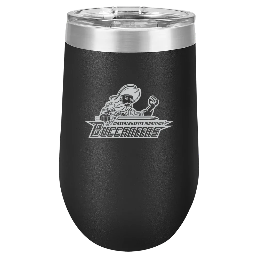 Massachusetts Maritime Academy Polar Camel 16 oz. Stemless Wine Tumbler